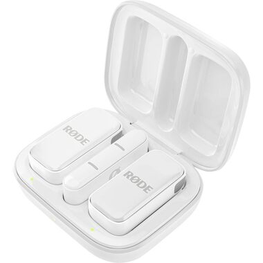 Rode Wireless Micro bílá / bezdrátový mikrofonní systém / 1 vysílač a 1 přijímač / lightning