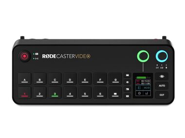 RodeCaster Video / video switcher / audio mix / streamovací stanice / záznamové studio