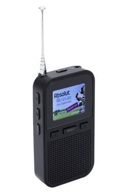 Denver DAH-126 černá / Kapesní rádio / FM / DAB+