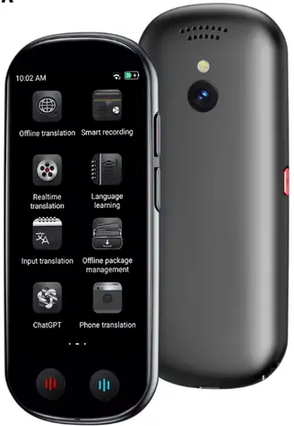 Rozbaleno - Ectaco Anobic AI Z9 hlasový překladač / WiFi / Hotspot / Offline / 2000mAh / ChatGPT  / rozbaleno