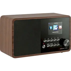 Imperial i110 (V2) hnědá / Internetové rádio / Wi-Fi / USB / BT / budík / mobilní aplikace 