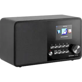 Imperial i110 černá / Internetové rádio / Wi-Fi / USB / budík / mobilní aplikace 
