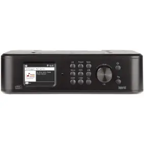 Imperial DABMAN i460 černá / Multifunkční rádio / 20W / DAB+ / FM / BT 