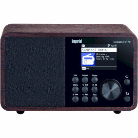 Imperial DABMAN i170 tmavě hnědá / Internetové rádio / 15W / DAB+ / FM / BT 5.1