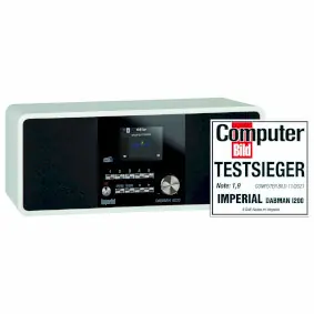 Imperial DABMAN i200 bílá / Multifunkční stereofonní rádio / DAB+ / FM / Internet 