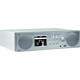 Imperial DABMAN i450 stříbrná / Hybridní stereofonní rádio / DAB+ / FM / Internet / BT