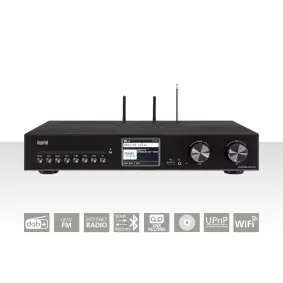 Imperial DABMAN i560 černá / All-in-one HiFi systém se zesilovačem / DAB+ / FM / Internet / BT / CD