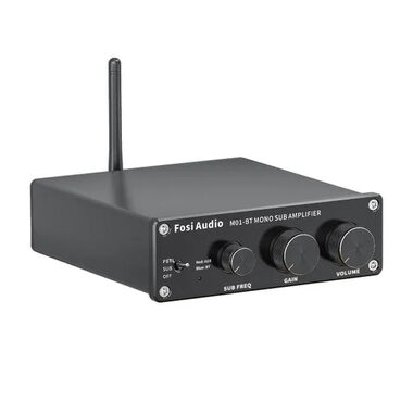 Fosi Audio M01-BT / Subwoofer mono zesilovač / 220W / RCA / Bluetooth 5.0 / SUB Out