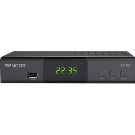 SENCOR SDB 5007T DVB-T PŘIJÍMAČ / H.265 / HEVC / 10W
