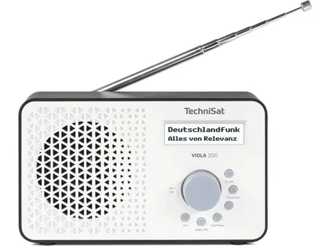 TechniSat VIOLA 200 bílo-černá