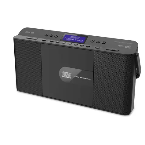 SENCOR SPT 7500DB černá / Radiomagnetofon / FM / DAB / BT / CD 