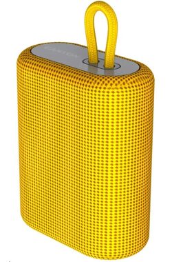 CANYON CNE-CBTSP4Y žlutá / Přenosný reproduktor / BT 5.0 / 5W / 1200mAh / USB-C / microSD