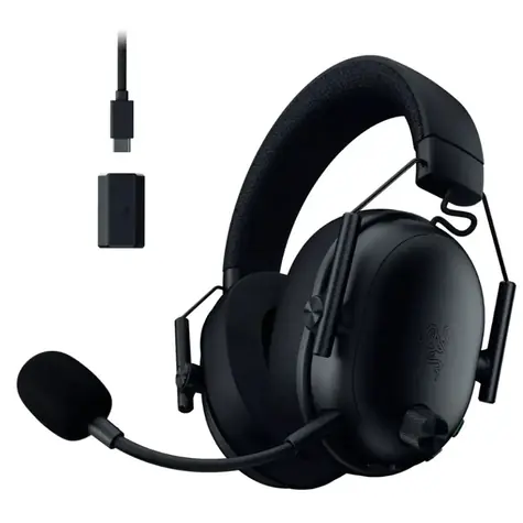 Razer BlackShark V3 Black Wireless Esports černá / Herní sluchátka s mikrofonem / 2.4GHz / Bluetooth / USB-A