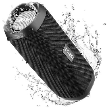 TOZO PA2 černá / Bezdrátový reproduktor / 20W / Bluetooth 5.0 / IPX7 / 2000 mAh