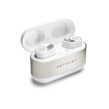 DEVIALET Gemini II bílá / sluchátka s mikrofonem / BT 5.2 / výdrž až 22 hodin