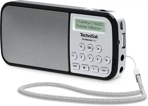 Rozbaleno - TechniSat TECHNIRADIO RDR stříbrná / rozbaleno