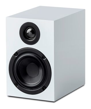 Pro-Ject Speaker Box 3 E high gloss white / 2-pásmová regálová reprosoustava / 2x 20W / pasivní
