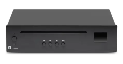 Pro-ject CD Box E černá / Minimalistický CD přehrávač