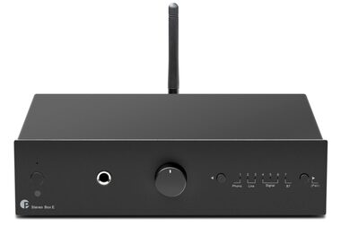 Pro-Ject STEREO BOX E černá / Minimalistický integrovaný zesilovač 