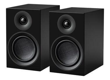 Pro-Ject Speaker Box 5 E Carbon satin black / 2-pásmová regálová reprosoustava / 10-150W