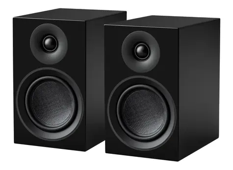 Pro-Ject Speaker Box 5 E Carbon satin black / 2-pásmová regálová reprosoustava / 10-150W