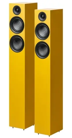 Pro-Ject Speaker Box 12 E Carbon satin yellow / 2.5-pásmová podlahová reprosoustava / 20-200W
