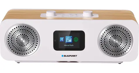 Rozbaleno - BLAUPUNKT IR50DAB bílá / internetové rádio / 20W / DAB+ / FB / budík / dálkový ovladač / TFT displej / rozbaleno