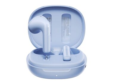 QCY Ailybuds E10 T35 modrá / Bezdrátová sluchátka s mikrofonem / TWS / ENC / Bluetooth 5.4 / IPX4 / dobíjecí box