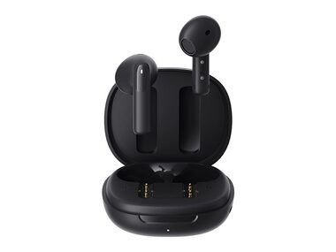 QCY Ailybuds E20 HT13 černá / Bezdrátová sluchátka s mikrofonem / TWS / ANC / Bluetooth 5.4 / IPX4 / dobíjecí box