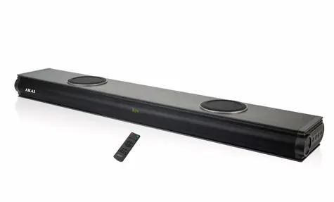 AKAI ASB-29 černá / Soundbar / 100W / Bluetooth 5.0 / AUX / USB / HDMI / LED displej