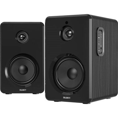 Majority D40 Bookshelf černá / Reproduktory / 2.0 / 60W / Bluetooth / USB / 3.5 mm jack