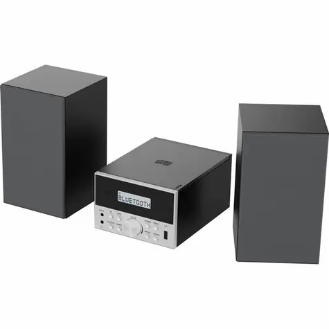 Majority Oakcastle HiFi150 černá / Mikrosystém / 20W / CD / MP3 / FM / Bluetooth / USB / 3.5 mm jack / dálkový ovladač