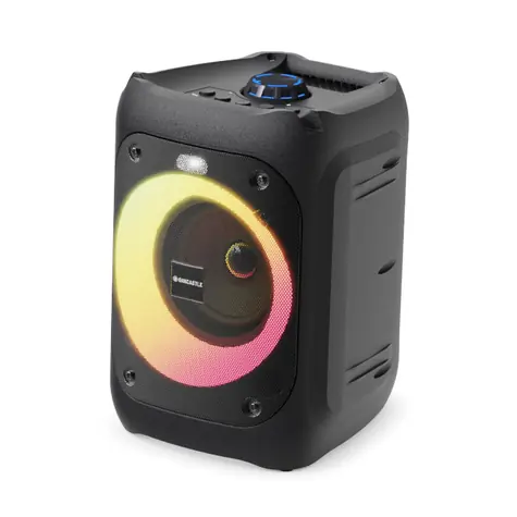 Majority Oakcastle PS100 černá / Reproduktor / 40W / Bluetooth 5.0 / 6.3 mm jack / USB / MP3