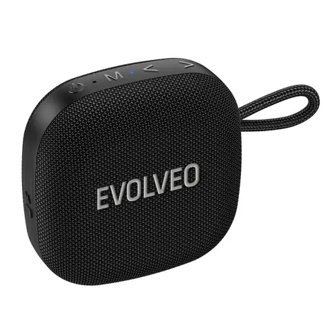 EVOLVEO TopSound černá / Bezdrátový reproduktor / 4.5W / Bluetooth 5.3 / IPX 7