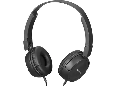 Sandberg Saver MiniJack HeadPhoneTravel černá / Sluchátka / ovladač hlasitosti / 3.5mm minijack / 1.2
