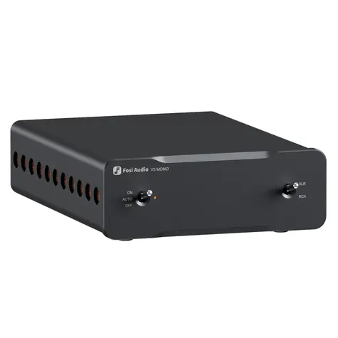 FOSI V3 Mono-48V černá / zesilovač 240 W / RCA / XLR