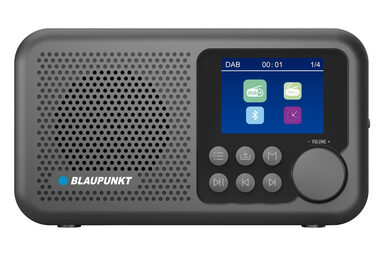 BLAUPUNKT DR8BK černá / digitální rádio / DAB+ / FM / RDS / 2.4" LCD / Bluetooth / 1800 mAh