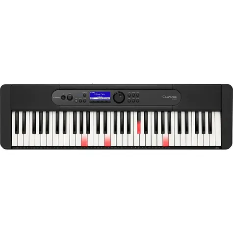 Casio LK S450 černá / klávesy / 61 kláves / USB / adaptér
