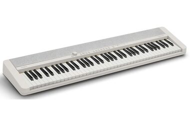 Casio CT-S1 76 WE bílá / digitální piáno / 76 kláves / USB / 8x AA & adaptér