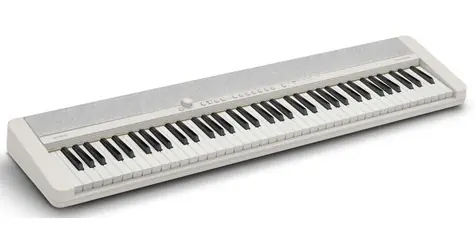 Casio CT-S1 76 WE bílá / digitální piáno / 76 kláves / USB / 8x AA & adaptér