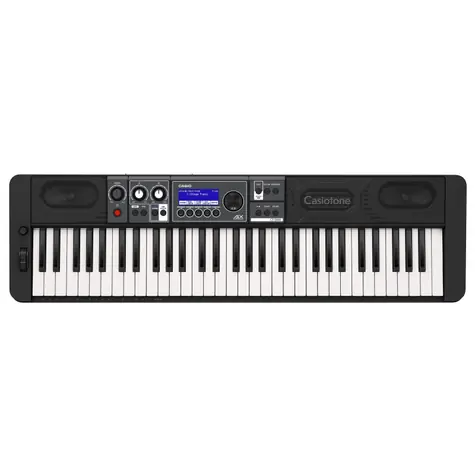 Casio CT-S500 černá / klávesy / 61 kláves / BT / USB / 6x AA & adaptér