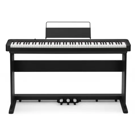Casio S160BK set + stojan / digitální piáno / 88 kláves / USB / 6x AA & adaptér