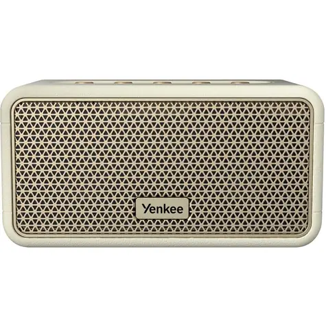 YENKEE YSP 50BG BT MAMBO S béžová / Bezdrátový reproduktor / 20W / Bluetooth 5.3 / AUX / microSD