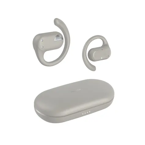 Hama Spirit Open béžová / bezdrátová sluchátka / Bluetooth / open-ear / klip