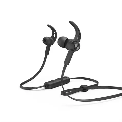 Hama Freedom Run III černá / Bluetooth špuntová sluchátka / USB-C 