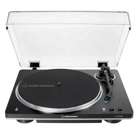 Audio-Technica AT-LP70XBT černá / Gramofon / 33.3&45 RPM / RCA / předzesilovač  