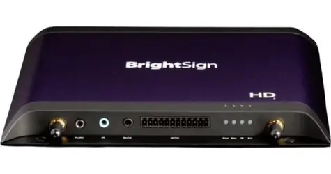 BrightSign HD1026 / Přehrávač médií 4K / USB / GPIO / Audio / microSD