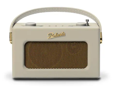 Roberts Radio Revival Uno Pastel Cream / Přenosné rádio / DAB+ a FM / BT / LCD Displej / 3.5mm 
