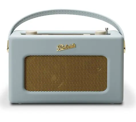 Roberts Radio Revival iStream3L Duck Egg Blue / Přenosné rádio / DAB+ a FM / USB / BT + Wi-Fi / LCD Displej / 3.5mm 