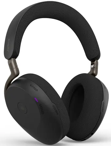 Jabra Evolve3 85 MS USB-A černá / bezdrátová sluchátka / mikrofon / ANC / USB-A + Bluetooth